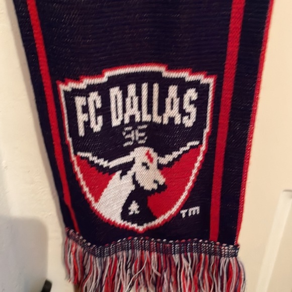 FC Dallas soccer football supporter scarf MLS brand new reversible 56” long - Picture 3 of 3
